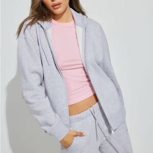 Garage Oversized Zip-Up Hoodie